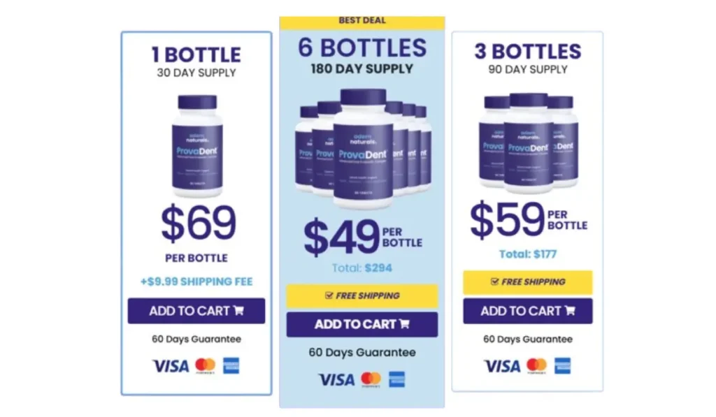 ProvaDent Prices