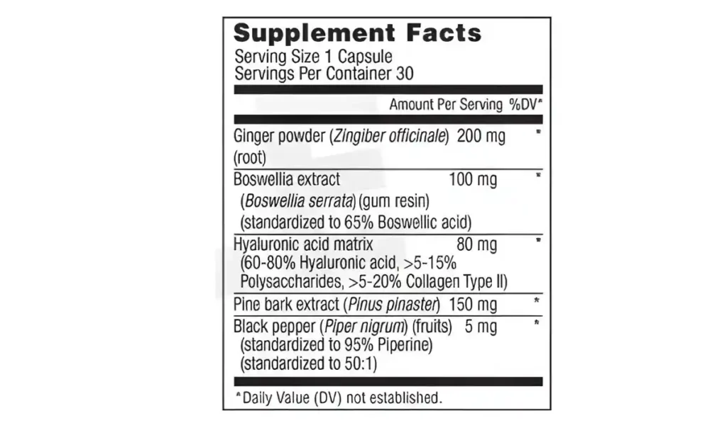 Joint Genesis Supplements